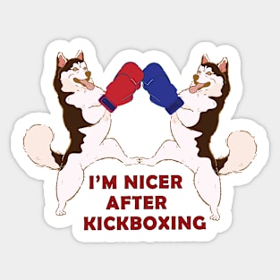 Dog Boxers Sticker